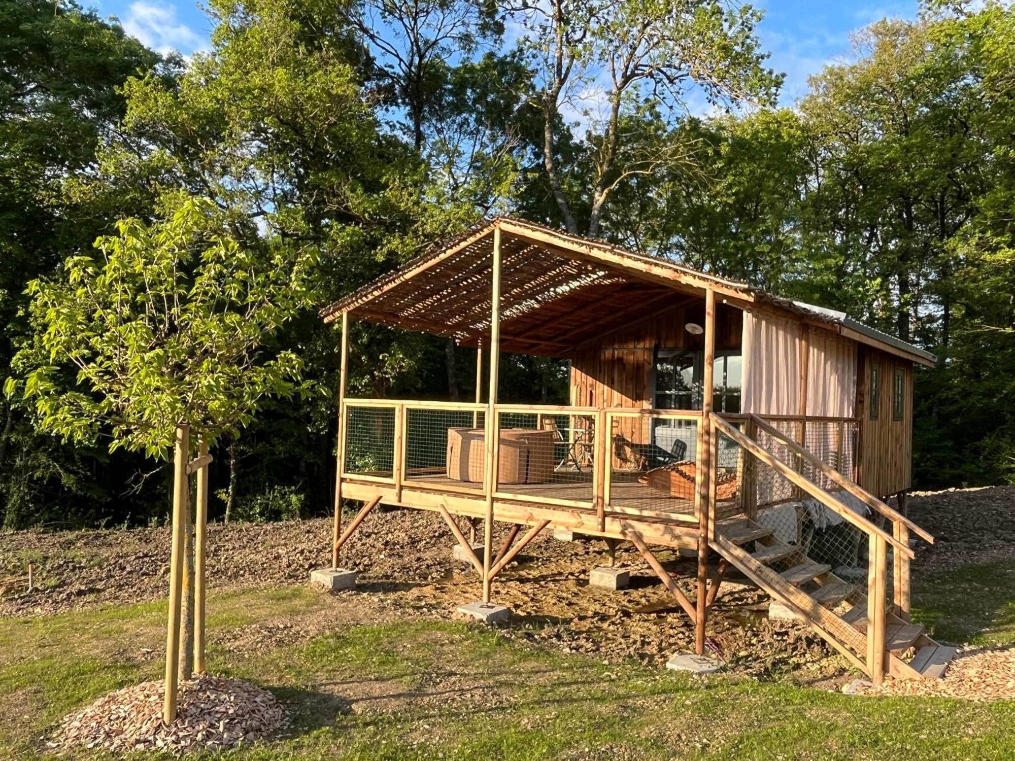 La Buissonnière - Lodges&SPA Chisseaux Esterno foto