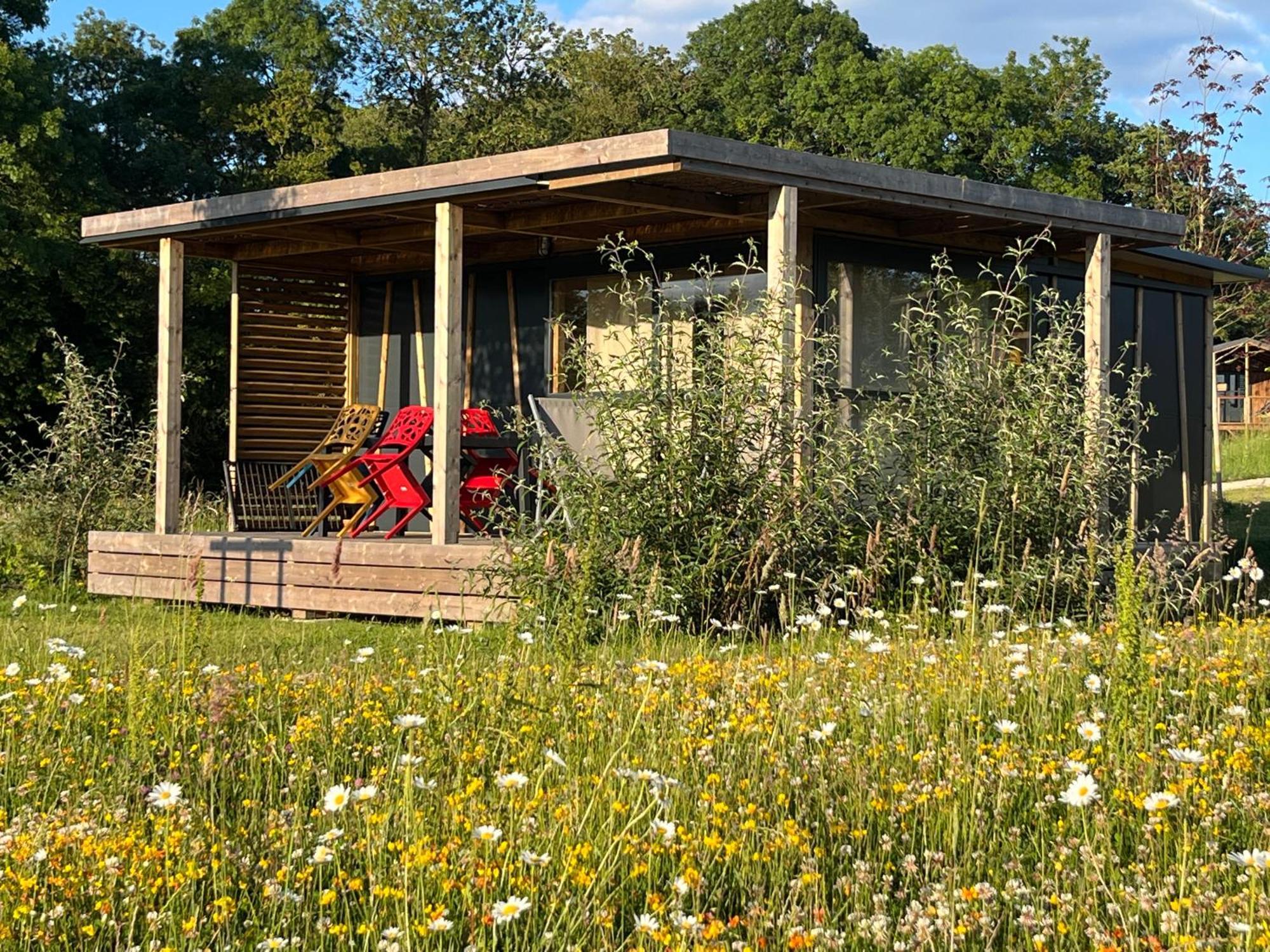 La Buissonnière - Lodges&SPA Chisseaux Esterno foto