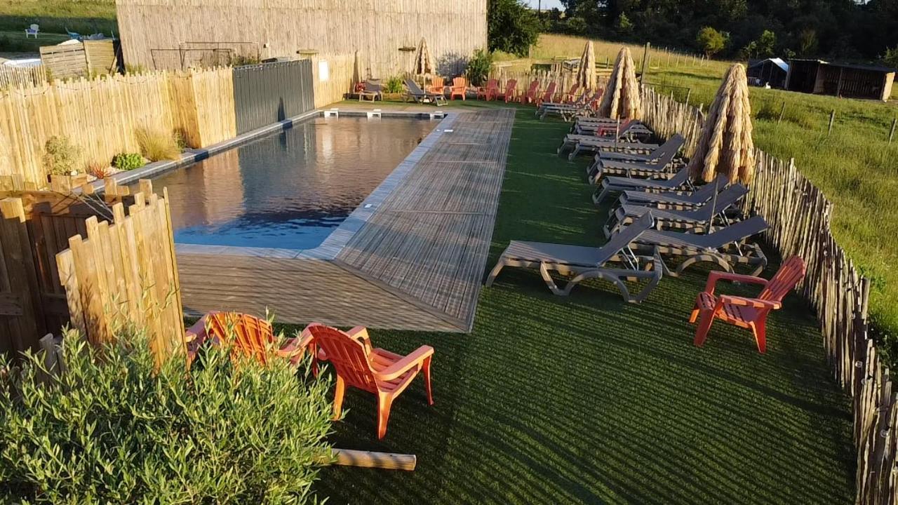 La Buissonnière - Lodges&SPA Chisseaux Esterno foto