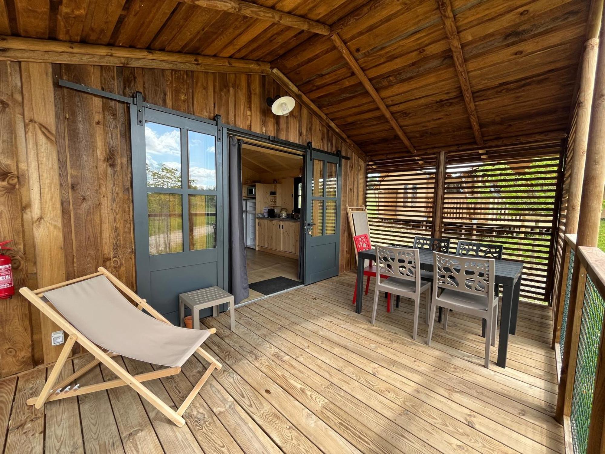 La Buissonnière - Lodges&SPA Chisseaux Esterno foto