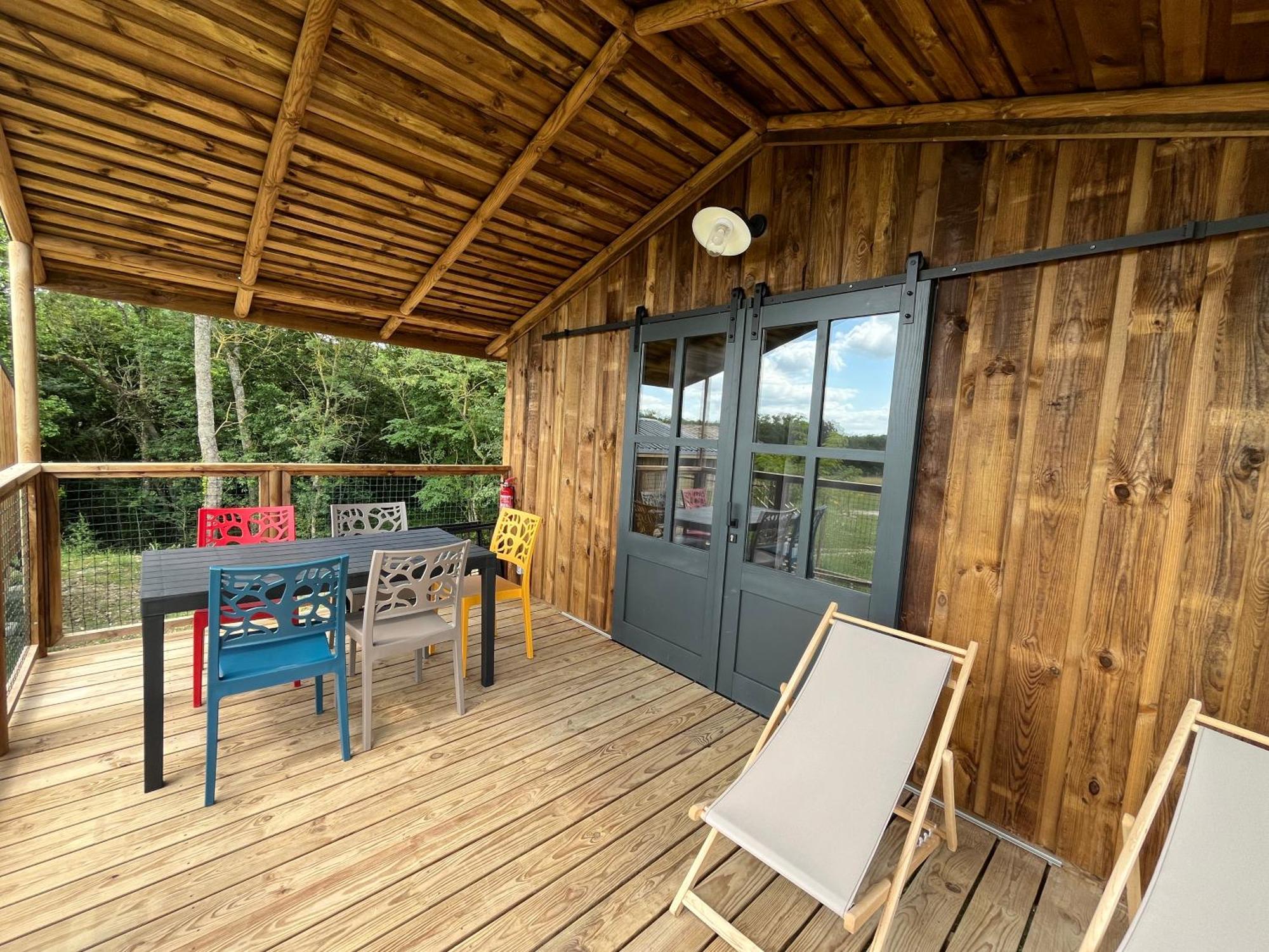 La Buissonnière - Lodges&SPA Chisseaux Esterno foto