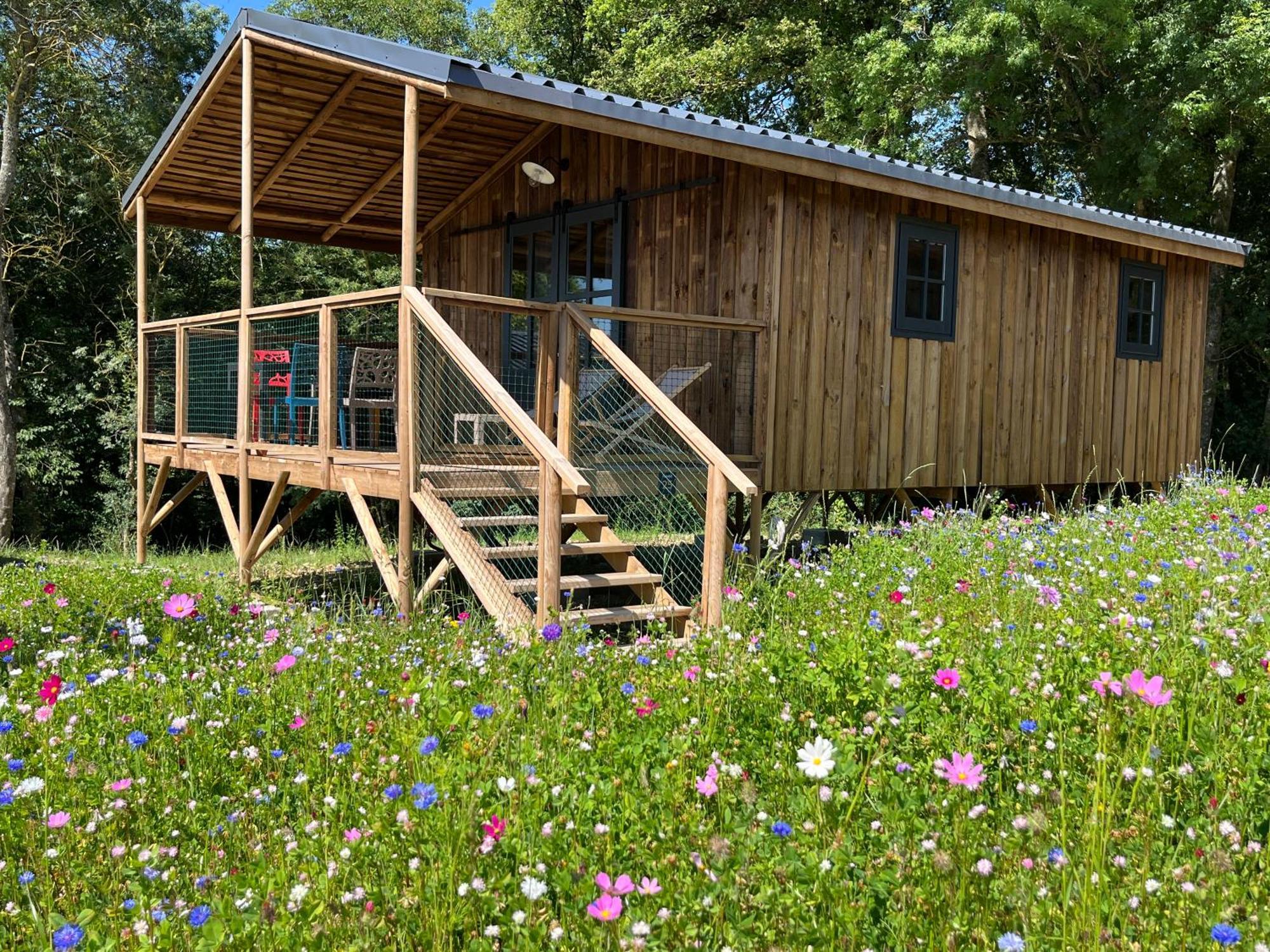 La Buissonnière - Lodges&SPA Chisseaux Esterno foto