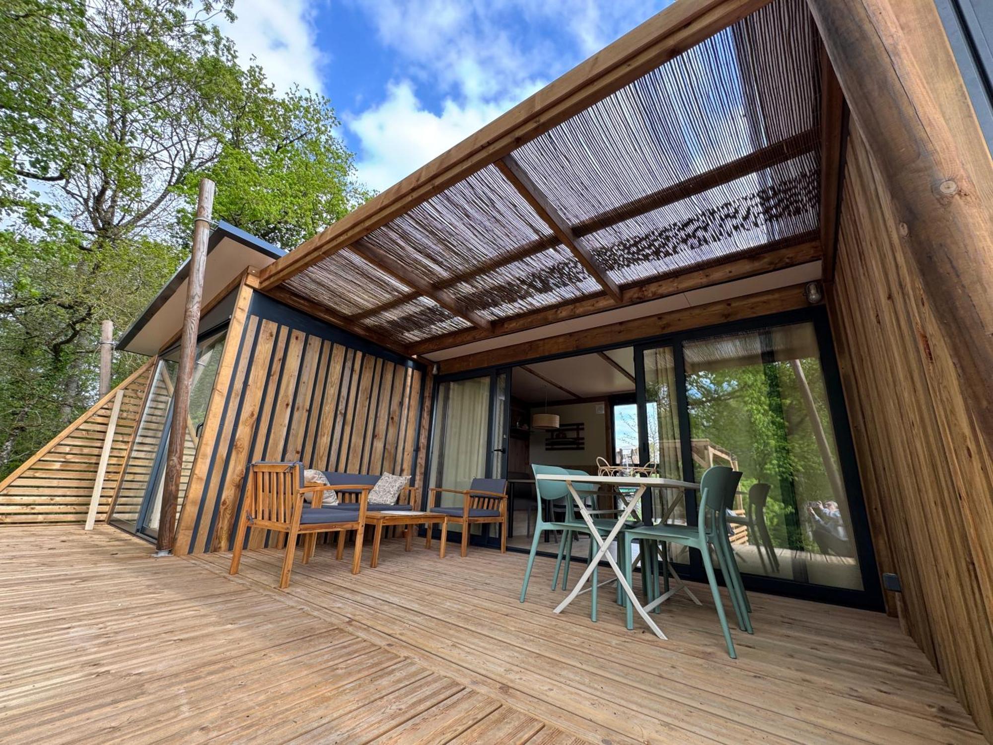 La Buissonnière - Lodges&SPA Chisseaux Esterno foto