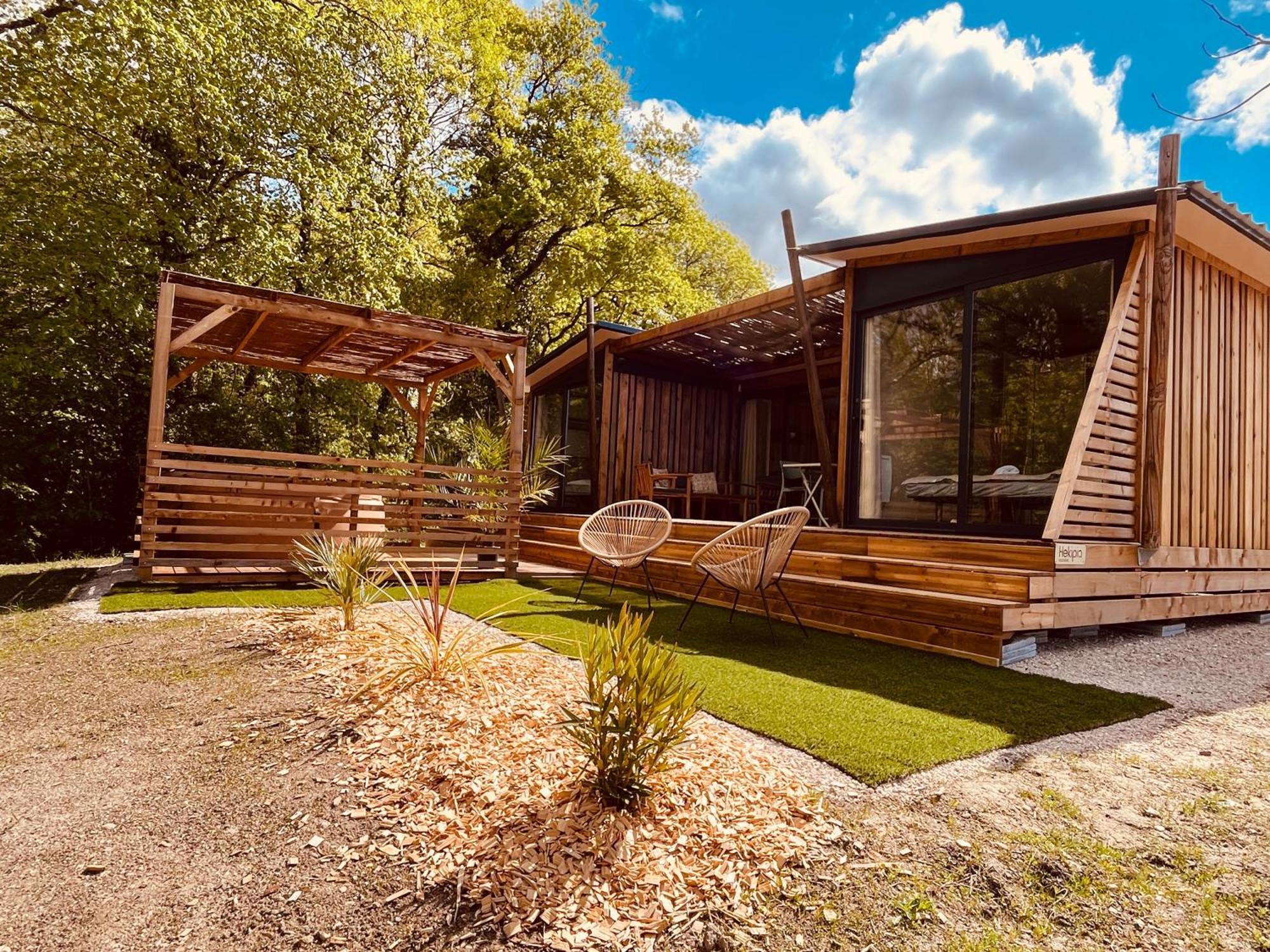 La Buissonnière - Lodges&SPA Chisseaux Esterno foto